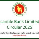 Mercantile Bank Limited Job Circular 2025